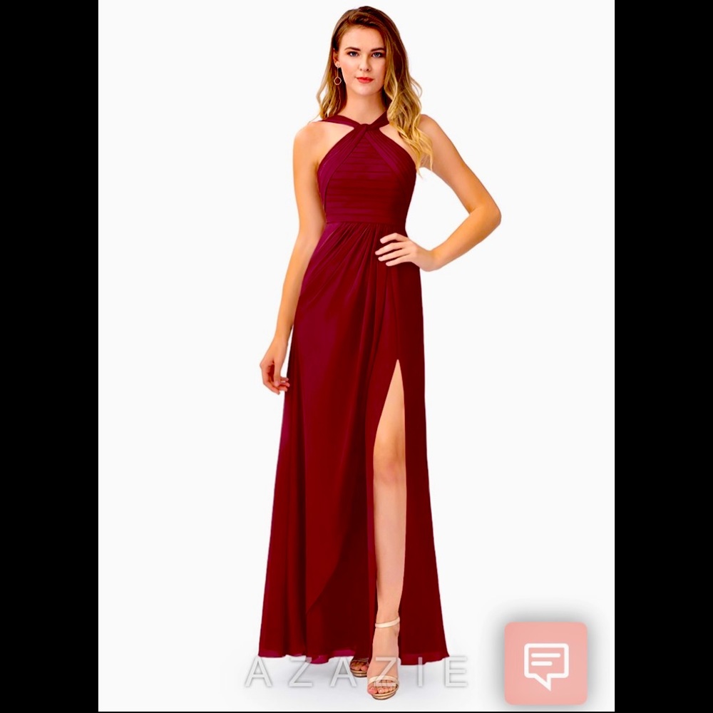 Gorgoues Cabernet Cocktail Dress